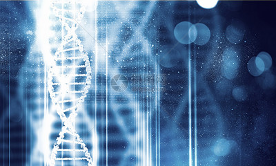 DNA分子高科技与生物化学背景 生物科技的前沿探索